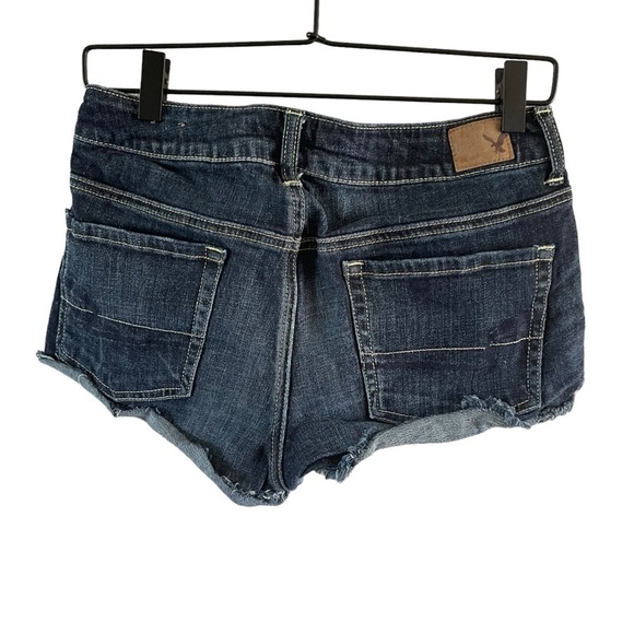 American Eagle Stretch frayed hem size 8 - Picture 2 of 10